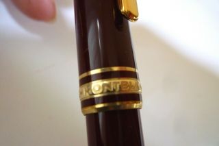 VINTAGE MONT BLANC MEISTERSTUCK 4810 FOUNTAIN PEN 14K GOLD NIB BOXED 4