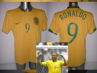 Brazil Brasil Adult Xl Ronaldo Vintage Shirt Jersey Soccer 2006 Nike Football