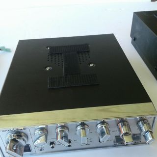 Connex CX 3300HP CB Ham Radio Blue Streak 400 Linear Amp Amplifier Combo Rare 5