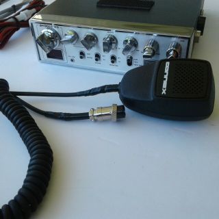 Connex CX 3300HP CB Ham Radio Blue Streak 400 Linear Amp Amplifier Combo Rare 7