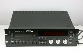 Vintage Tascam Da - 30 Digital Audio Tape Dat Deck Recorder