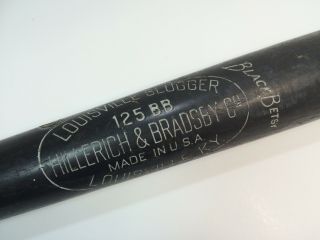 Jackie Robinson RARE Black Betsy Louisville Slugger Vintage Little League Bat 2