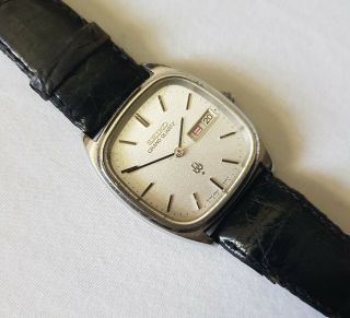 Hi - End Seiko Grand Quartz 1975 Vintage Mens Watch 4843 Reloj Japan