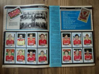 Panini Football 86 Sticker Album - Complete Vintage Book 1986 4