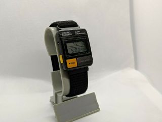 Vintage Seiko S229 - 5000 Pulsemeter - Rare 1980s Digital Watch - Aliens 3