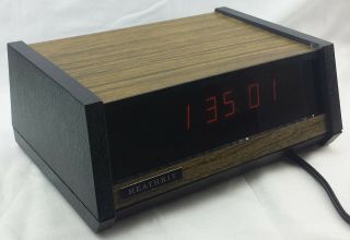 Vintage Heathkit GC - 1005 Electronic Digital Clock s/n 08427 3