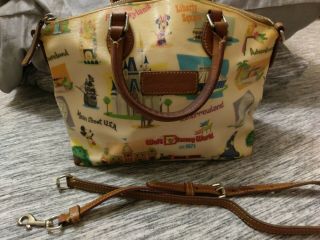 Vintage Dooney And Bourke Walt Disney Handbag Very Rare 10 X 14 X 6
