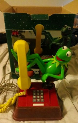 Vintage Atc Kermit The Frog Phone