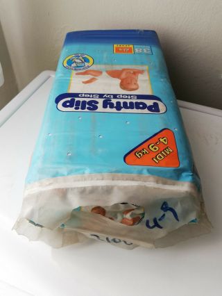 Vintage Panty Slip Step by Step baby Boy 38 midi plastic diapers 4 - 9kg / 9 - 20lbs 4