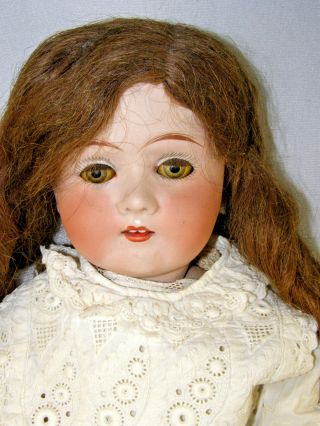 1915 AMBERG VICTORY DOLL with Fulper Bisque Head - 24 