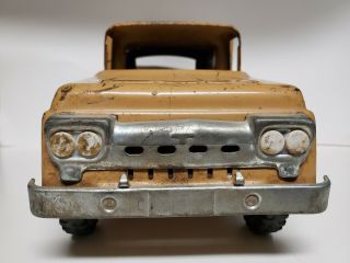 Vintage Tonka Sportsman Pick Up Truck Tan Beige Topper Parts Project 3