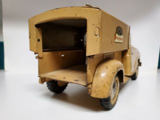 Vintage Tonka Sportsman Pick Up Truck Tan Beige Topper Parts Project 6