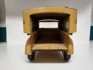 Vintage Tonka Sportsman Pick Up Truck Tan Beige Topper Parts Project 7