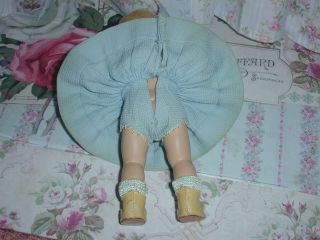 Vintage Vogue Ginny Painted Eye Hard Plastic Doll w/ Tagged Outfit,  Adorable 8