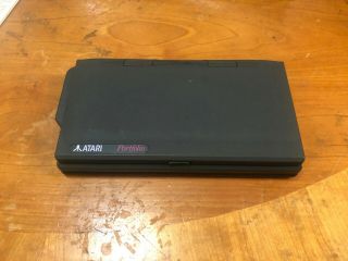 Vintage Atari Portfolio Computer HPC - 004 Bundle PC Card Drive 64K 128K Card 3
