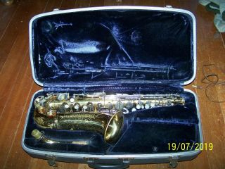 Vintage Conn Alto Saxophone W/case Serial Number N 29102