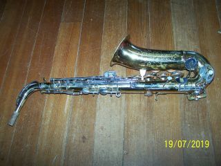 Vintage Conn Alto Saxophone W/Case Serial Number N 29102 3