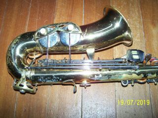 Vintage Conn Alto Saxophone W/Case Serial Number N 29102 6