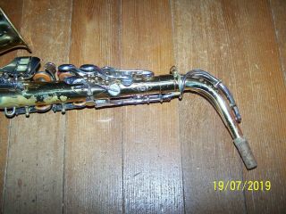 Vintage Conn Alto Saxophone W/Case Serial Number N 29102 7