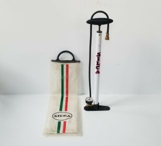 Vintage Silca Floor Pump - Made In Italy - Bag