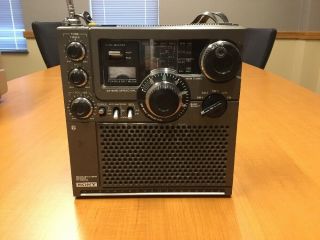 Vintage Sony Icf - 5900w Fm/am Multi Band Short Wave Radio Receiver