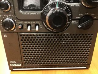Vintage Sony ICF - 5900W FM/AM Multi Band Short Wave Radio Receiver 3