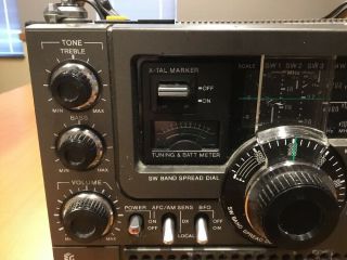 Vintage Sony ICF - 5900W FM/AM Multi Band Short Wave Radio Receiver 4