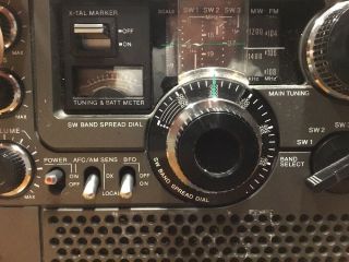 Vintage Sony ICF - 5900W FM/AM Multi Band Short Wave Radio Receiver 5