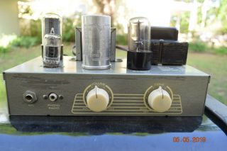 Masco Vintage American Telephone & Telegraph Western Electric C - 6 Amplifier 35w
