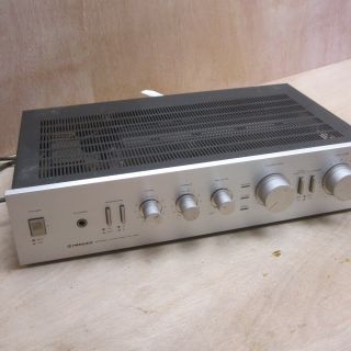 Pioneer Sa - 420 Vintage Hifi Amplifier Amp Retro Silver Front Phono Stage