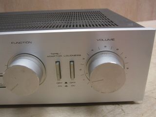 Pioneer SA - 420 Vintage Hifi Amplifier Amp Retro Silver Front Phono Stage 4