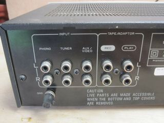 Pioneer SA - 420 Vintage Hifi Amplifier Amp Retro Silver Front Phono Stage 8