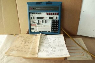 Vintage Heathkit Et - 3400 Microcomputer Learning System W/schematics,  Ob No Resv