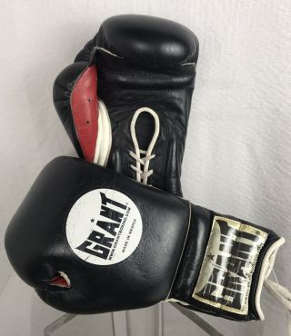 Vintage Grant Boxing Gloves 16 oz Lace - Up 3