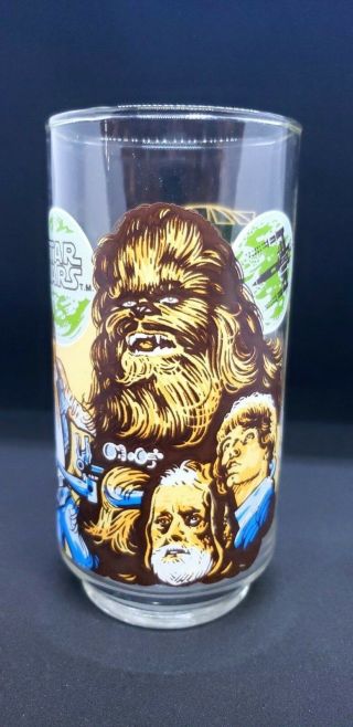 Vintage 1977 Burger King Star Wars Commemorative Glasses - Complete Set of 4 4