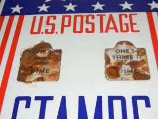 RARE Eagle Design Vintage US Postage Stamps 10 cents Dispenser Vending Machine 2