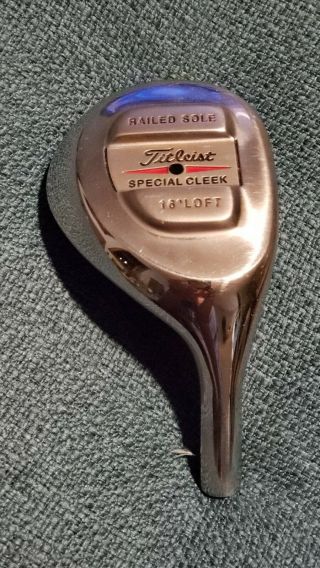 Titleist Special Cleek Very,  Very Rare Tour Issue Prototype,  Head Only,  16 Deg.