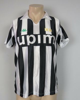 Vintage Juventus 1991 - 1992 Home Shirt Kappa Soccer Jersey Size M