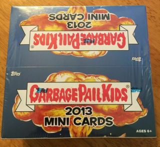 Garbage Pail Kids 2013 Mini Cards Gpk Box (online Exclusive) Rare