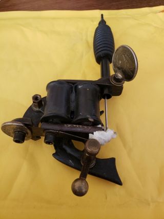 Early 90 ' s Aaron Cain RARE Liner Tattoo Machine 3