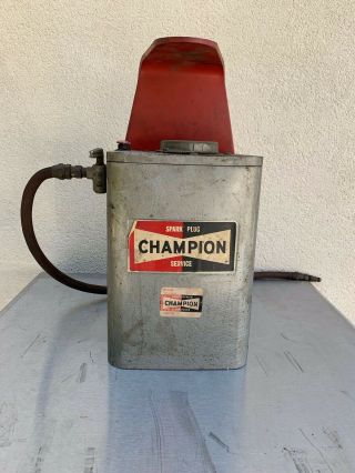 Vintage Champion Spark Plug Cleaner