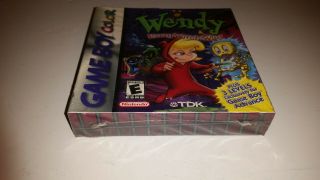 Rare Wendy Every Witch Way Factory Nintendo Video Game Boy Color GBC 4