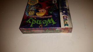 Rare Wendy Every Witch Way Factory Nintendo Video Game Boy Color GBC 7