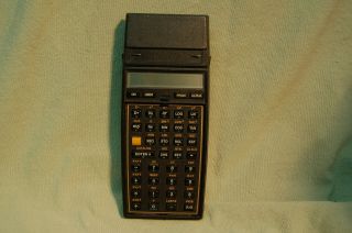 Vintage Hp 41cx Calculator W/ Card Reader,  Memory,  And Case -