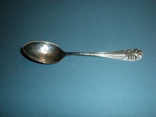 Philippine Sterling Silver Spoon,  Made By Watson,  " Manila " Engraved In The Bowl