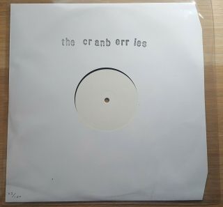 The Cranberries " In The End " White Label Lp Test Press Vinyl Ultra Rare