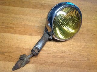 Guide Fog Lamp Mount Bracket Vintage Auto Hotrod Light Amber 5 - 3/4 Buick? Olds?