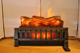 Duraflame Electric Heater & Fireplace Insert/portable/black/led Log
