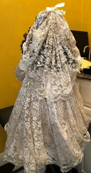 Masterpiece Gallery Pamela Erff ANTIQUE LACE AFRICAN AMERICAN Bride Doll EUC 6