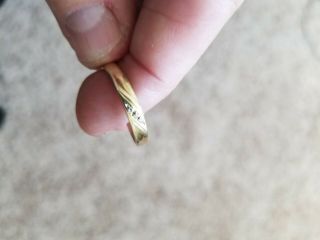 Vintage Mens 14k Gold Ring Size 10,  / - With Extra 10k Gold Links Antique